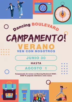 Campamento de Verano para niños de baile