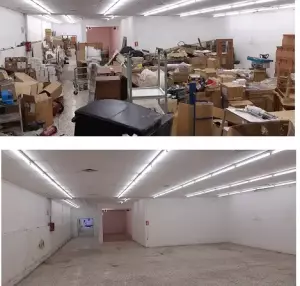 Vaciados de todo tipo de locales