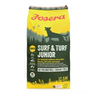 Josera Surf&amp;Turf Junior Salmón y Cordero 12.5kg Perros