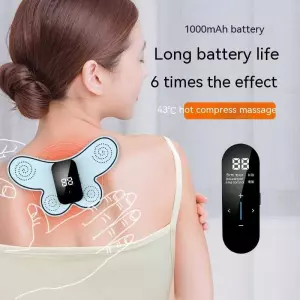 Mini Pulse Neck &amp; Shoulder Massager – Heat &amp; Microcurrent Th