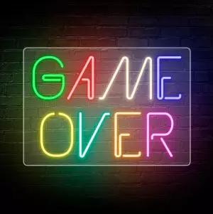 Neón GAME OVER