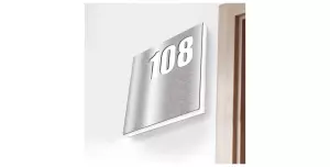 Señalización habitaciones led