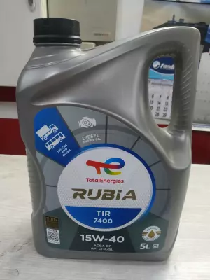 ACEITE TOTAL 15W/40 RUBIA TIR 7400