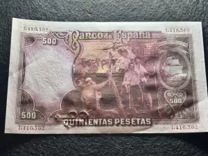 500 pesetas 1931