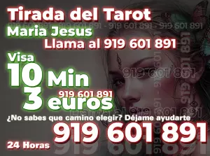 Tarot Barato - 3€ 10 min con Maria Jesus