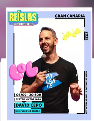 ENTRADAS DAVID CEPO LAS PALMAS 2025