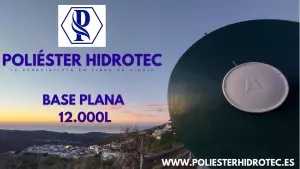Depósito para almacenamiento de agua.