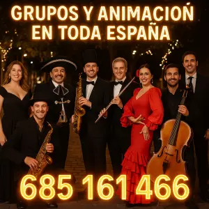 Animación para bodas, cumpleaños, comuniones, ferias, pedidas de mano, etc