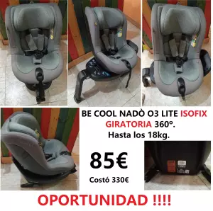 SILLA COCHE ISOFIX GIRATORIA BEE COOL 03 LITE en PUMUCKI REUS (tgna)LIQUIDACIÓN!