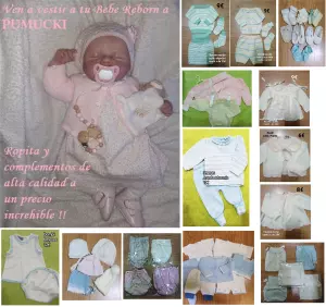 Ropa new born bebe recien nacido dsde 3€ EN PUMUCKI REUS ( TARRAGONA )
