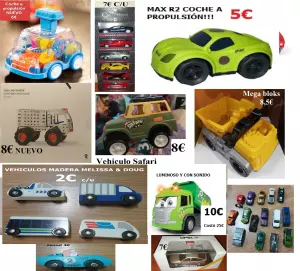 VEHICULOS COCHES JUGUETE DESDE 1.50€ EN PUMUCKI REUS ( 1)