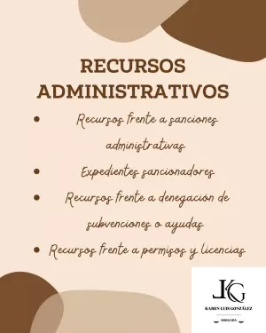 RECURSOS ADMINISTRATIVOS