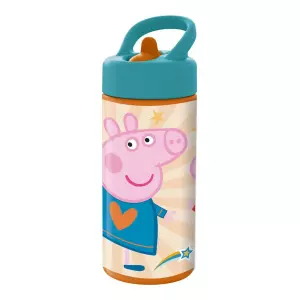 Botella de Agua Infantil Peppa Pig Rosa 410 ml | Diseño Divertido