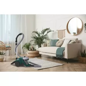 Aspirador Hoover Verde 850W Sin Bolsa con Filtro HEPA 13