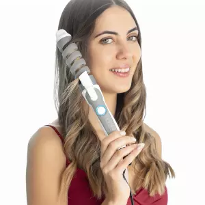 Rizador Cerámico en Espiral Spihair InnovaGoods – Moldeador de Pelo