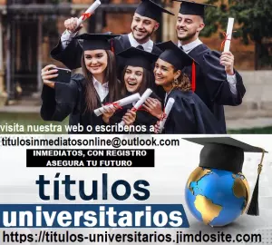 Titulos universitarios para toda España