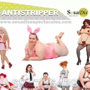 Antistripper. Parodia de Stripper