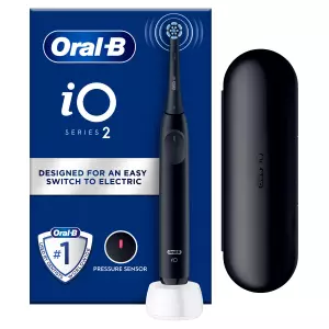 Cepillo de Dientes Eléctrico Oral-B iO2 Negro – Higiene Bucal Avanzada