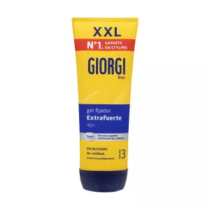 Gel Fijador Giorgi Nº3 240 ml | Fijación Extrafuerte Sin Siliconas