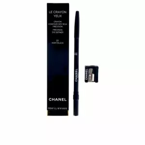 Lápiz de Ojos Chanel Le Crayon Yeux Noir Black-01 – Precisión