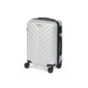 Maleta de Cabina HT-025-G Gris Claro 55x35x20 cm – Equipaje Ligero