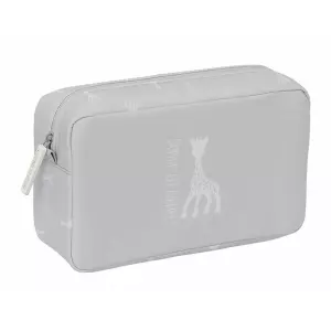 Neceser de Viaje Sophie la Girafe Gris Claro 28 x 16 x 9 cm – Compacto