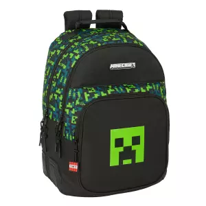 Mochila Escolar Minecraft TNT Multicolor 32x42x15 cm | Comodidad