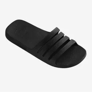 Chanclas para Niños Havaianas Slide Stradi en Color Negro – Comodidad
