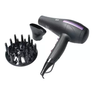Secador de Pelo TM Electron 1800-2200 W – Potencia Profesional, Difusor