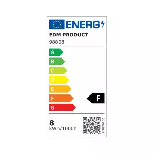Tubo LED EDM 98808 Linestra S14S 9W 700 lm 2700K Luz Cálida 50 cm