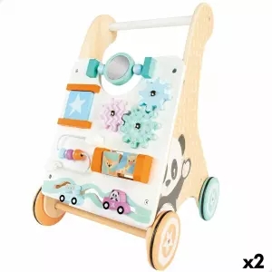 Andador con Ruedas WOOMAX de Madera – Centro de Actividades Educativo