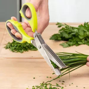 Tijeras de Cocina Multicorte 5 en 1 Fivessor InnovaGoods de Acero Inoxid