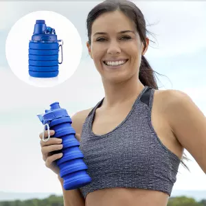 Botella Plegable de Silicona Bentle InnovaGoods – Botella Reutilizable