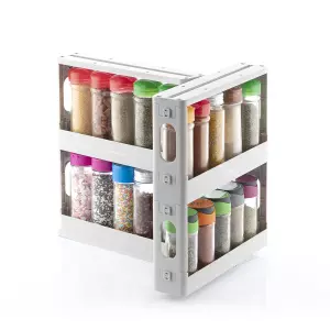 Organizador de Especias Deslizante y Pivotante Rispick InnovaGoods Gris