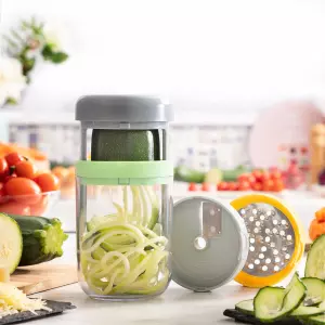 Cortador de Verduras en Espiral 3 en 1 Vigizer InnovaGoods
