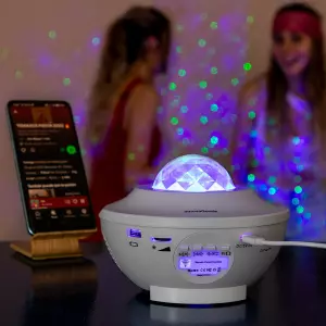 Proyector LED de Estrellas con Altavoz Bluetooth Sedlay InnovaGoods