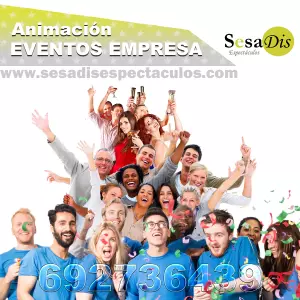 Espectaculos para cenas de empresa. Animaciones