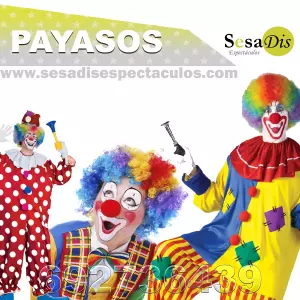 Payasos. Animaciones infantiles