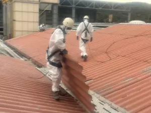 RETIRADA DE URALITA CON AMIANTO desamiantado de uralita y fibrocemento,
