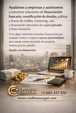 Soluciones reales en financiación bancaria y privada