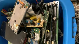 Recogida de chatarra electrónica