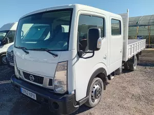 NISSAN CABSTAR NT400 DOBLE CABINA Y CAJA ABIERTA 130 CV.