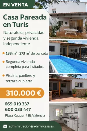 Casa Pareada en Venta Turís