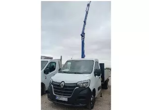 RENAULT MASTER DCI 165 CV CON PLUMA Y CAJA CONTENEDORES.  –
