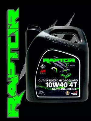 Aceite sintético 10W40 para motores fueraborda e intraborda