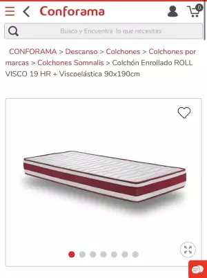 2 Camas Individuales 90x190 (Base + Colchón Viscoelástico)