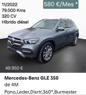 Mercedes GLE 350 de 2022