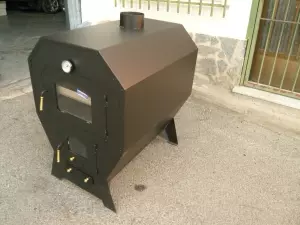5-D HORNO DE LEÑA GRANDE PARA PONER VISTO SIN OBRAS