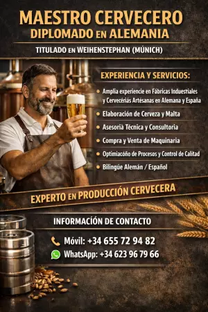 Maestro Cervecero y Maltero (Weihenstephan, Múnich)