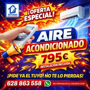 Aire Acondicionado todo incluido por sólo 795€
